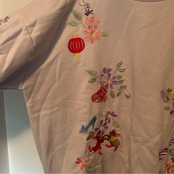 Disney Princess Sidekick Embroidered Sweatshirt - Picture 4 of 15